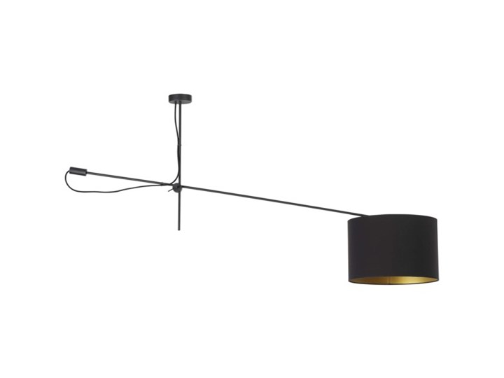 Asymetryczna lampa na wysięgniku VIPER BLACK Styl Klasyczny Lampa z abażurem Kategoria Lampy sufitowe