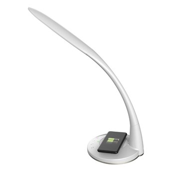 Lampa biurkowa LED z ładowarką indukcyjną