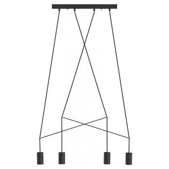 Lampa wisząca IMBRIA BLACK IV listwa