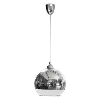 Lampa srebrna kula GLOBE M śr 25cm
