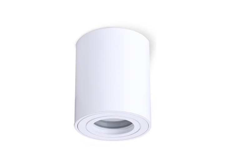 Biała lampa natynkowa AQUARIUS ROUND BIAŁA IP44 Kobi Light