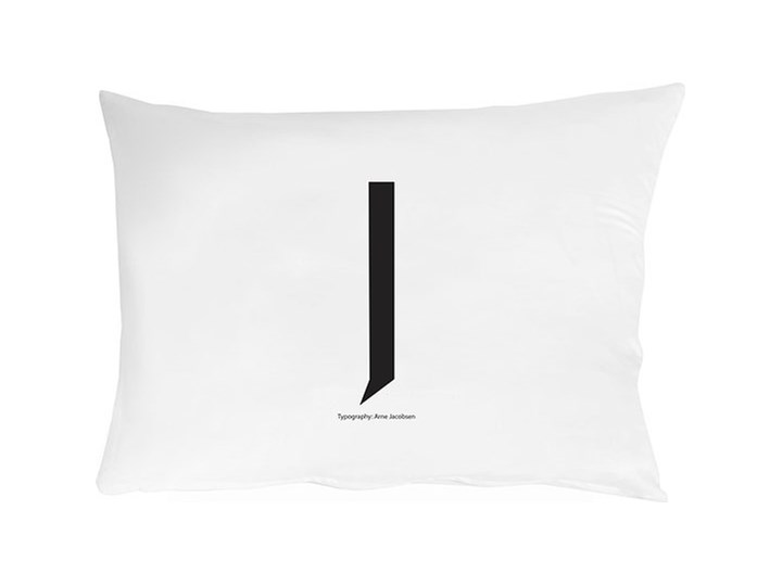 Poszewka na poduszkę Arne Jacobsens Vintage ABC litera J