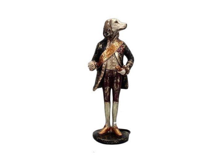 Figurka dekoracyjna Courtier Dog 9x21 cm