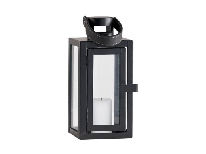Latarnia Bessie 10x23 cm czarna