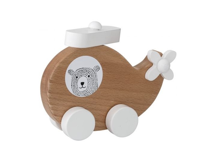 Zabawka Helicopter Bear 16x13 cm drewniana