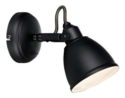 Industrialna LAMPA ścienna FJALLBACKA 105814 Markslojd regulowana OPRAWA metalowa KINKIET spot czarny priddy