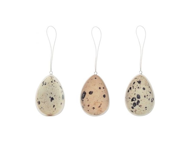 Ozdoby wielkanocne Ornament (3/set) porcelana