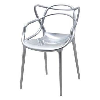 Krzesło King Home Luxo srebrne kod: 173-APP1.SILVER