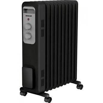 Elektryczny grzejnik olejowy 2000W Sencor czarny kod: SOH 3309BK