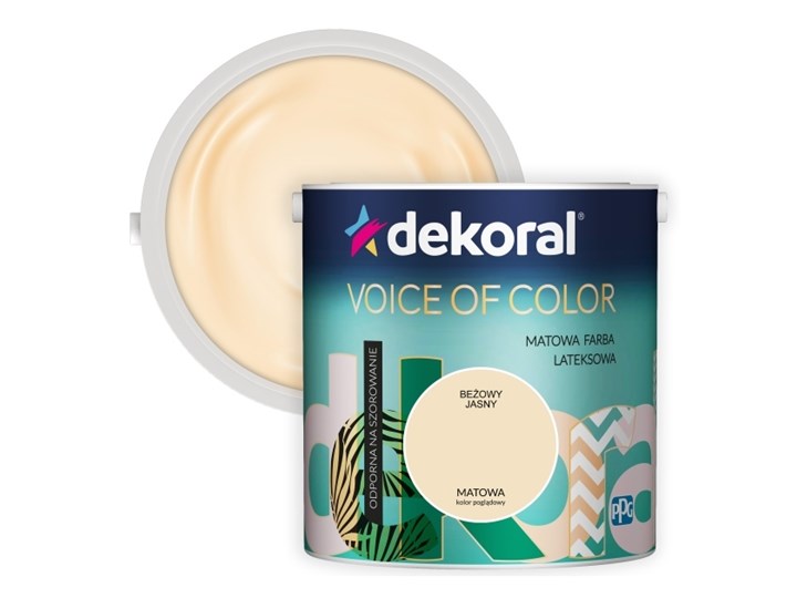 Farba Dekoral Voice of Color beżowy jasny 2,5 l