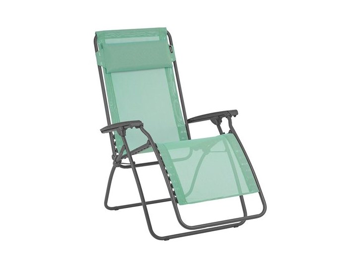 Leżak Lafuma R Clip Green LFM4020 9266 Z regulowanym oparciem Metal Składane Styl Nowoczesny