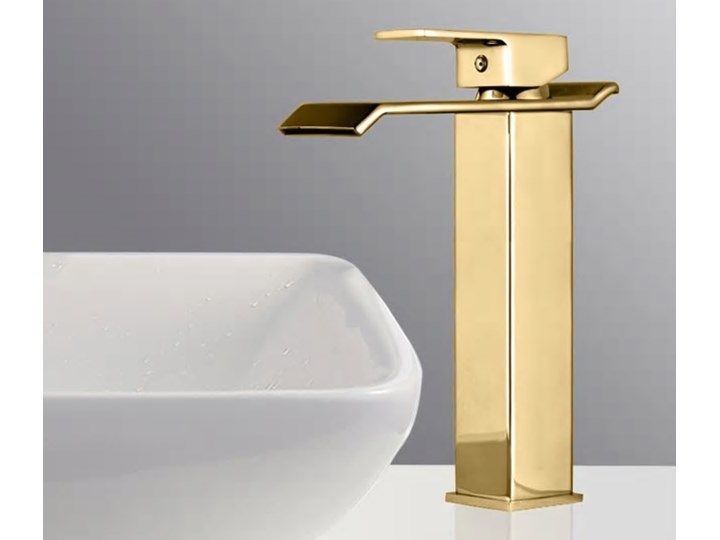 BATERIA ŁAZIENKOWA , GOLDEN Bateria stojąca Wykończenie Mosiądz