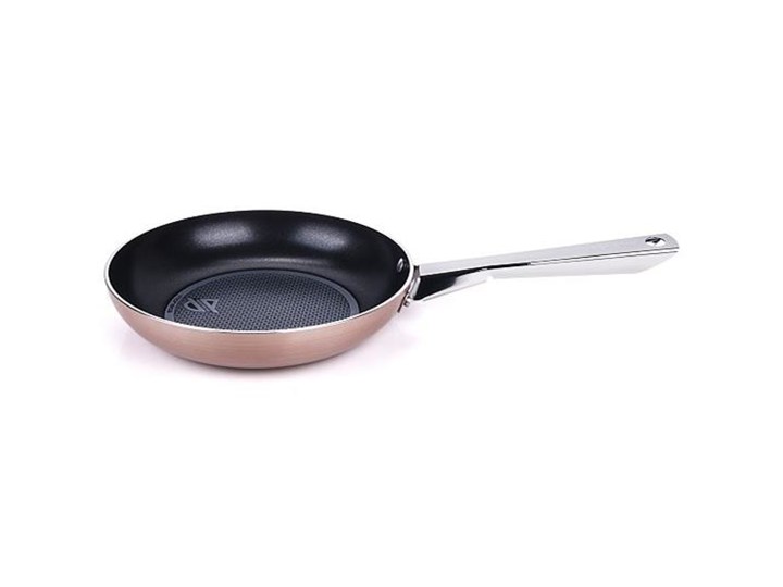 MO - Patelnia 24cm, ROSEGOLD Stal nierdzewna Aluminium