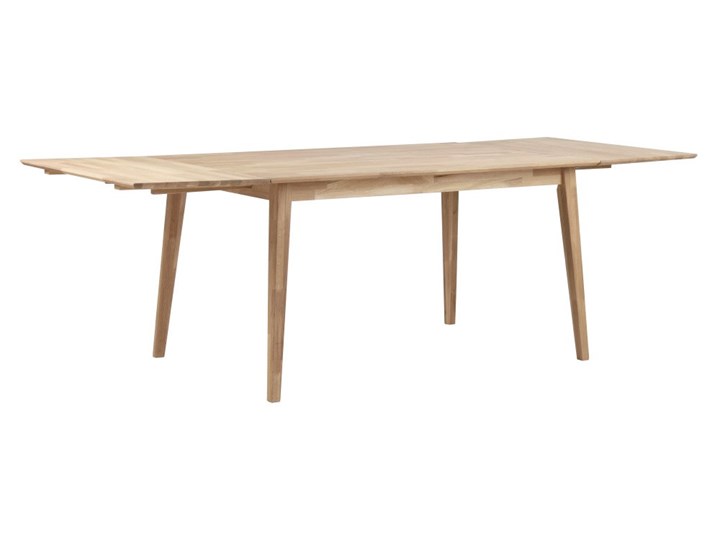 Lakierowany matowy stół z drewna dębowego Rowico Mimi, 140 x 90 cm Drewno Pomieszczenie Stoły do salonu