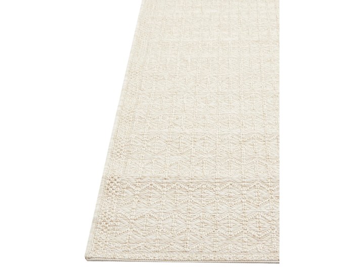 Beżowy dywan odpowiedni na zewnątrz Floorita Stuoia, 194x290 cm Prostokątny Syntetyk Dywany Pomieszczenie Salon