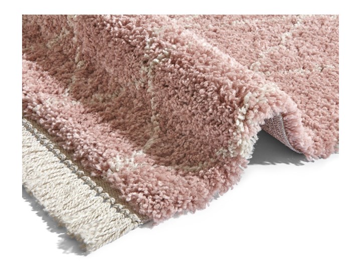 Różowy dywan Mint Rugs Jade, 80x150 cm Dywany Prostokątny Kolor Beżowy