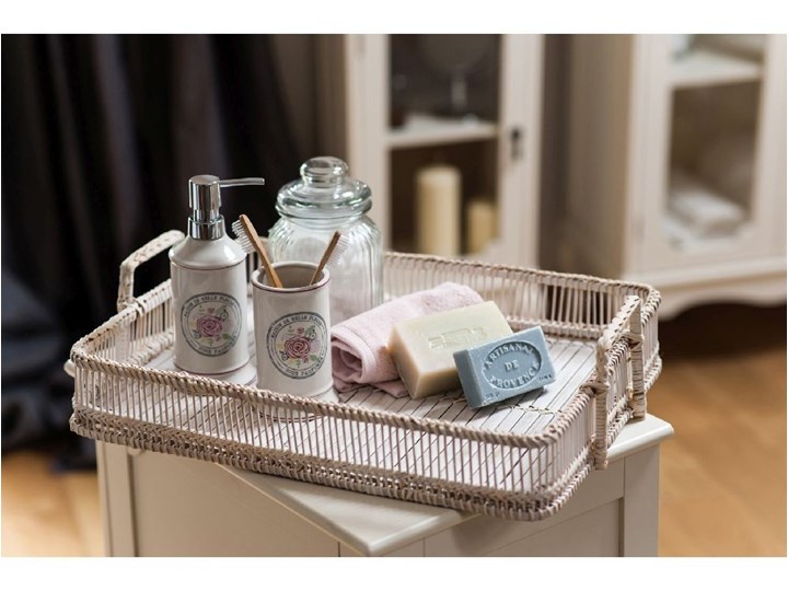 Kremowy kamionkowy dozownik do mydła Premier Housewares Belle, 275 ml Ceramika Kolor Beżowy Dozowniki Kategoria Mydelniczki i dozowniki