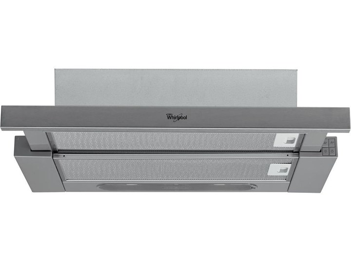 Okap WHIRLPOOL AKR 6390/1 IX Okap teleskopowy Okap do zabudowy Okap podszafkowy Sterowanie Mechaniczne