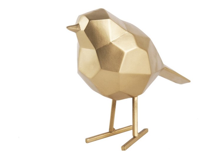 Figurka dekoracyjna w kolorze złota w kształcie ptaszka PT LIVING Bird Small Statue Kolor Złoty Kategoria Figury i rzeźby