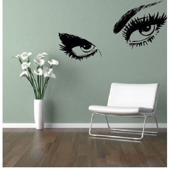 Naklejka dekoracyjna na ściane Eyes