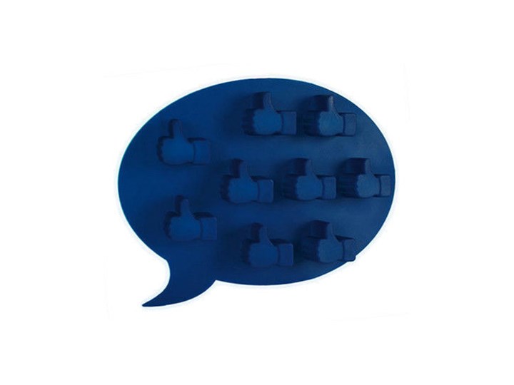 Facebookowa foremka do lodu IMPREZA DRINKI KOKTAJE Pojemnik na lód