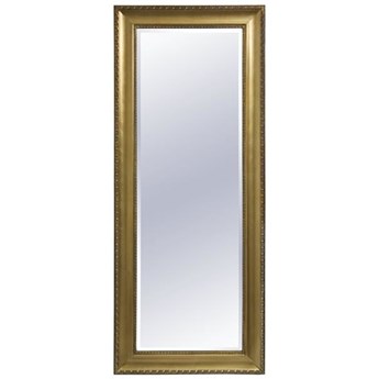 SARAH lustro złote prostokątne długie, 55x135 cm, rama 8 cm