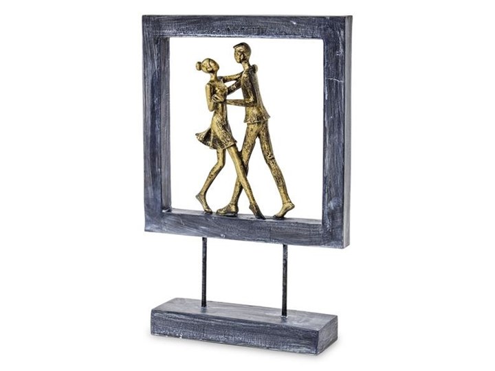 PARA TAŃCZĄcA dekoracja w ramce na podstawie, 27x19x6 cm