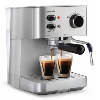 Ekspres ciśnieniowy do Espresso/ Cappuccino Sencor SES 4010SS srebrny kod: SES 4010SS