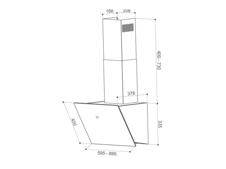 Okap FABER VRT90 2LS