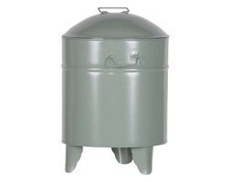 Zestaw 2 skrzynek metalowych zielonych