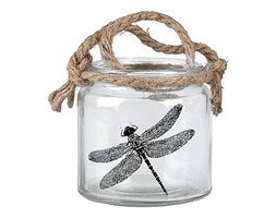 Lampion szklany Dragonfly