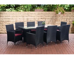 AVINION BIG Tworzywo sztuczne Technorattan Aluminium Stal Stal Technorattan Stoły z krzesłami Zawartość zestawu Z krzesłem Tworzywo sztuczne Aluminium Zawartość zestawu Z fotelem