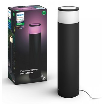 d o s t ę p n a CALLA 1743730P7 17437/30/P7 LAMPA ZEWNĘTRZNA SŁUPEK PHILIPS HUE steruj z aplikacji Hue za pomocą mos