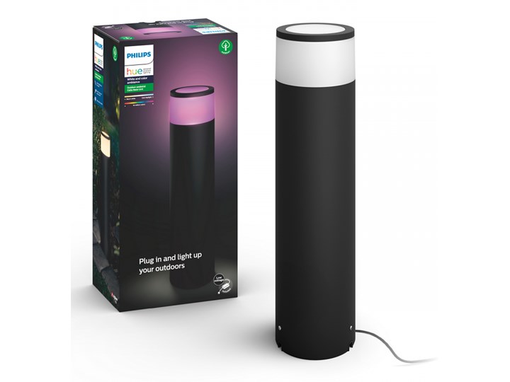 d o s t ę p n a CALLA 1743730P7 17437/30/P7 LAMPA ZEWNĘTRZNA SŁUPEK PHILIPS HUE steruj z aplikacji Hue za pomocą mos Słupek ogrodowy Lampa stojąca Kategoria Lampy ogrodowe