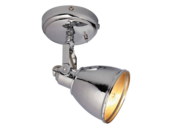 Markslöjd 104049 - Kinkiet FJÄLLBACKA 1xE14/40W/230V błyszczący chrom Styl Vintage Metal Reflektorki Kategoria Lampy ścienne