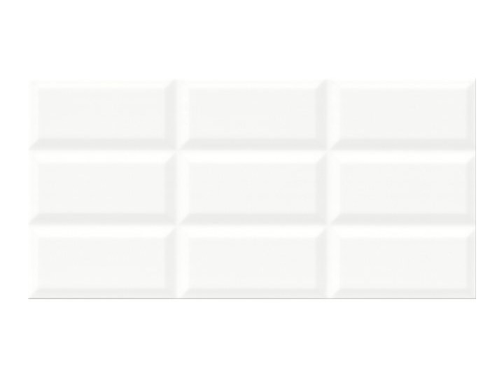 Płytka ścienna NARIS white structure glossy 29,7x60 gat. II