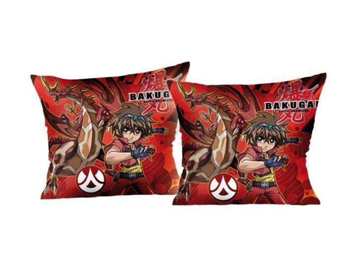 Bakugan Młodzi Wojownicy, Poszewka dziecięca, 40x40 cm tkanina