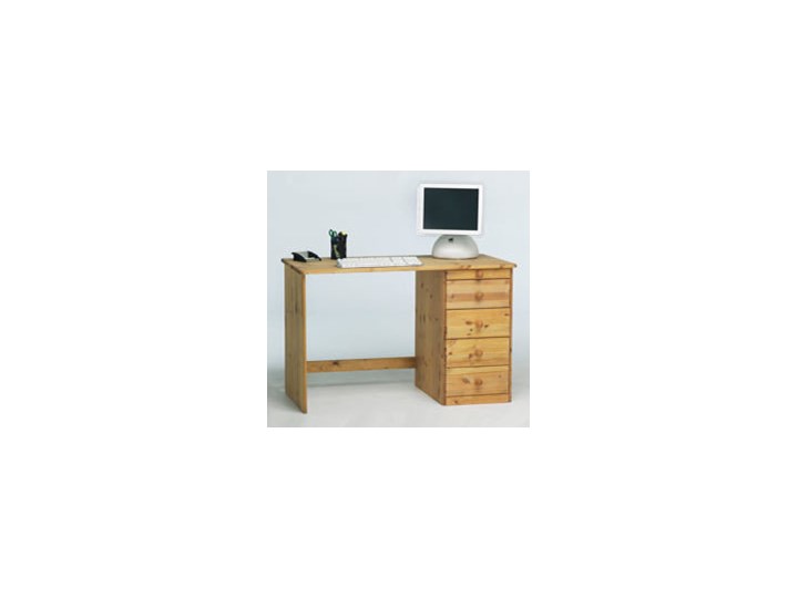 Biurko Home Office Steens, Sosna olejowana, 100x60 cm Biurko Home Office Steens, Sosna naturalna, 100x60 cm