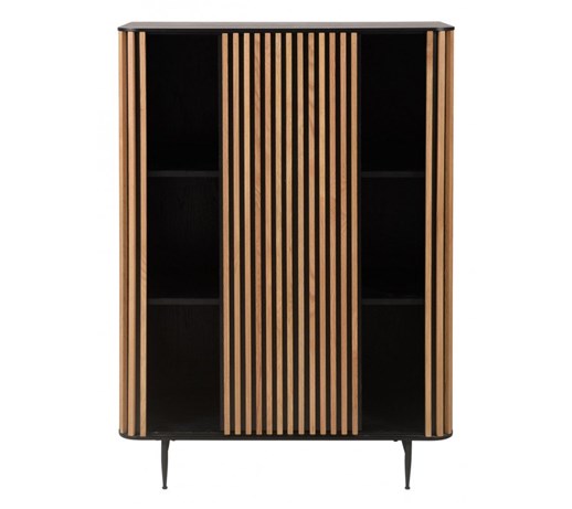 Szafa Linea, Rozmiar: 98 x 45 x 135 cm Kolor: drewno Materiał: drewno