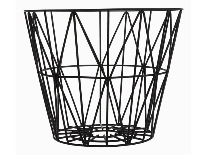 Kosz Ferm Living Wire 3060 - mały - czarny