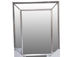 LUSTRO FAZA w srebrnej ramie 96X126