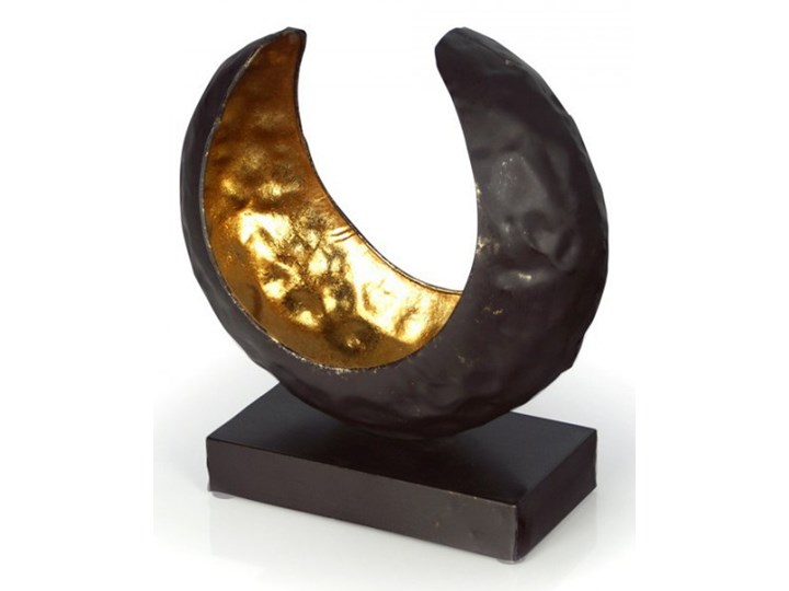 Dekoracja metalowa 25x12cm Artehome Półksiężyc kod: 4AB2193 Kategoria Figury i rzeźby Rośliny Kolor Czarny