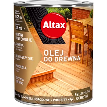 Altax Olej Do Drewna Kasztan 0.75l