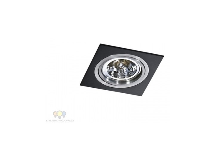 AZ0769 Lampa techniczna Siro 1 Black GM2101 BK/ALU AZZARDO Oprawa stropowa Kwadratowe Kolor Czarny