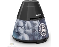 Lampa dziecięca LED STAR WARS Projector 71769/99/16 Philips --- WYSYŁKA 48H ! ---
