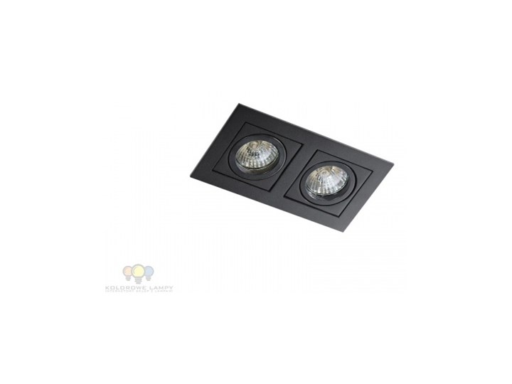 AZ0800 Lampa techniczna Paco 2 Black AZZARDO Oprawa led Oprawa stropowa Kwadratowe Kolor Czarny