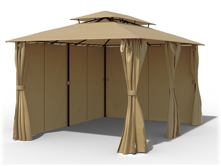Pawilon ogrodowy Comfort, 3x4 m, Beżowy