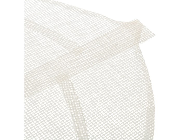 Biała mata stołowa w kształcie liścia Unimasa, 50x33 cm Podkładka pod talerz Kolor Biały