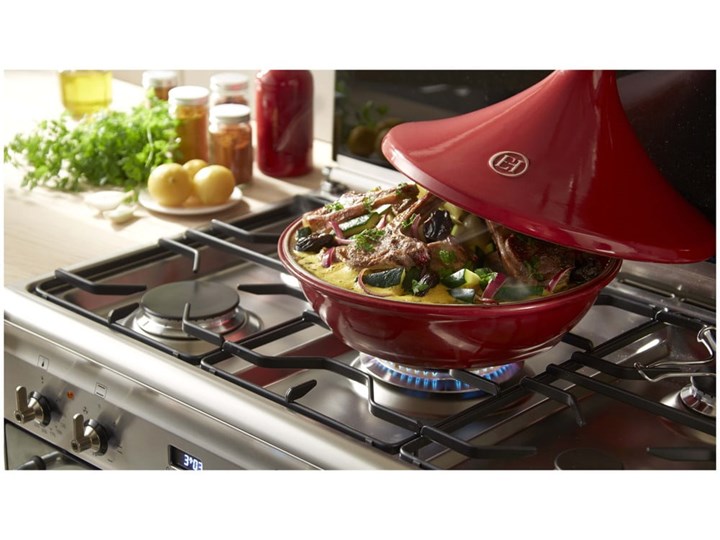 Czerwony tajine Emile Henry, ⌀ 32 cm Kategoria Naczynia do zapiekania