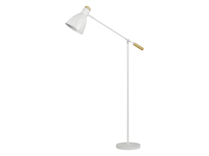 SELSEY Lampa podłogowa Costarica Drewno Lampa z kloszem Metal Kategoria Lampy podłogowe Styl Tradycyjny